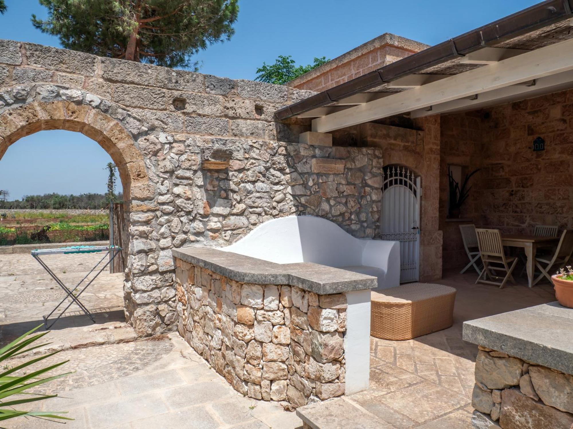 Agriturismo Masseria Alcorico ガリアーノ・デル・カーポ エクステリア 写真